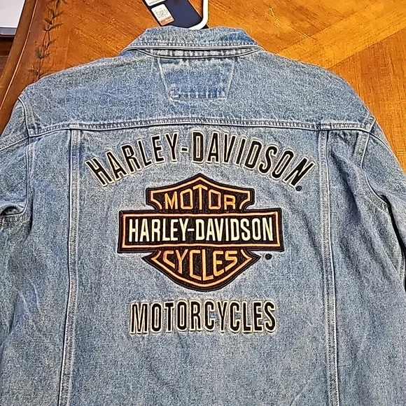 Harley Davidson's Men's Jean Jacket - M - Picture 4 of 4